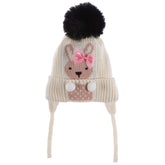 Kitti Kız Çocuk 1-4 Yaş Kulaklıklı Bere